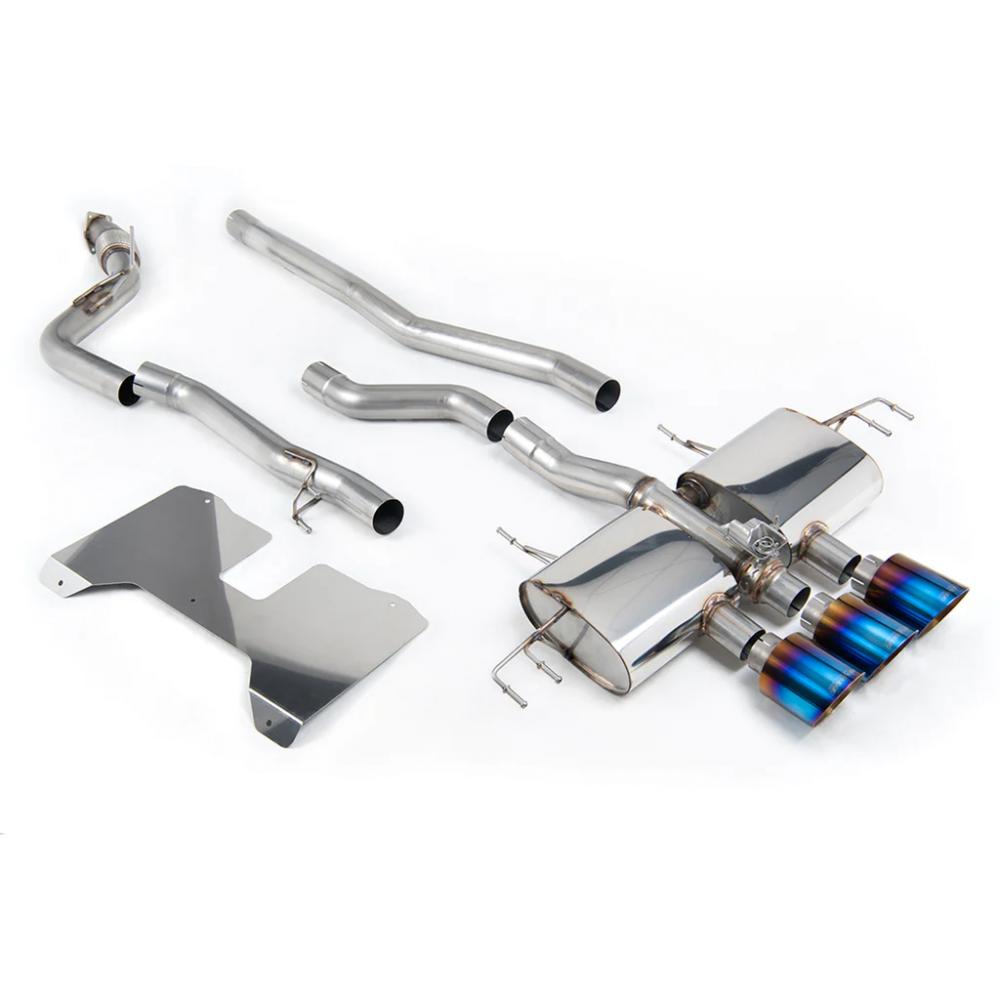 M&M HONDA MILLTEK SPORT VALVED EXHAUST 05 HARDENED TITANIUM FOR HONDA CIVIC FL5 00500-FL5-MS05