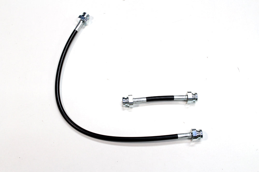 M&M HONDA STAINLESS MESH CLUTCH LINE, TORQUE CANCELLER TYPE 2 STAINLESS FOR S660 JW5 00105-JW5-M002-6MT