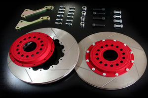 M&M HONDA 2 PIECE BIG BRAKE ROTOR KIT FRONT FLOATING TYPE FOR CIVIC EP3 00604-EP3-F002