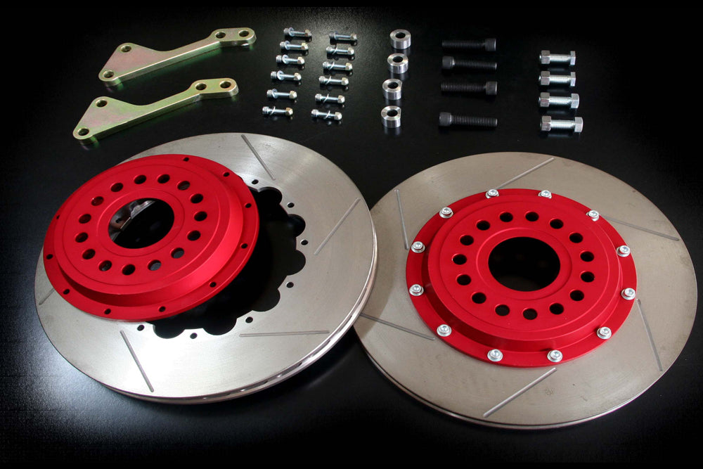 M&M HONDA 2 PIECE BIG BRAKE ROTOR KIT FRONT FLOATING TYPE FOR