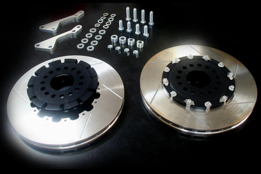 M&M HONDA 2 PIECE BIG BRAKE ROTOR KIT FRONT FLOATING TYPE FOR ACCORD CL7 00604-CL7-F002