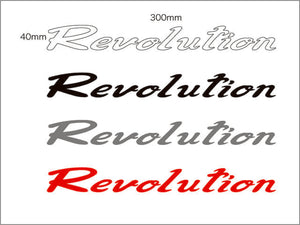 REVOLUTION REVOLUTION CUTTING BLACK FOR  REVO-30-BLACK