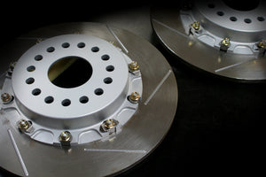 M&M HONDA 2 PIECE BIG BRAKE ROTOR KIT REAR FLOATING TYPE FOR ACCORD CL7 00604-CL7-R002