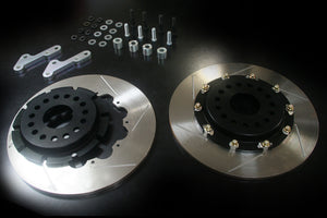 M&M HONDA 2 PIECE BIG BRAKE ROTOR KIT REAR FLOATING TYPE FOR CIVIC FD2 Mugen RR 00604-FD2-R002