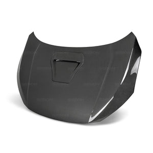 M&M HONDA CARBON BONNET GENUINE SHAPE TYPE OE SEIBON FOR CIVIC FK8 01100-FK8-SE01OE