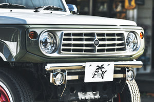 FWK SUNNY FACE GRILLE UNPAINTED FRP FOR SUZUKI JIMNY JB64W JB74W FWK-00001