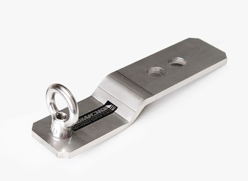 M&M HONDA STAINLESS STEEL 4-POINT SEAT BELT BRACKET DOOR SIDE (1 PIECE) FOR HONDA CIVIC FL5 01710-FL5-M001-OS