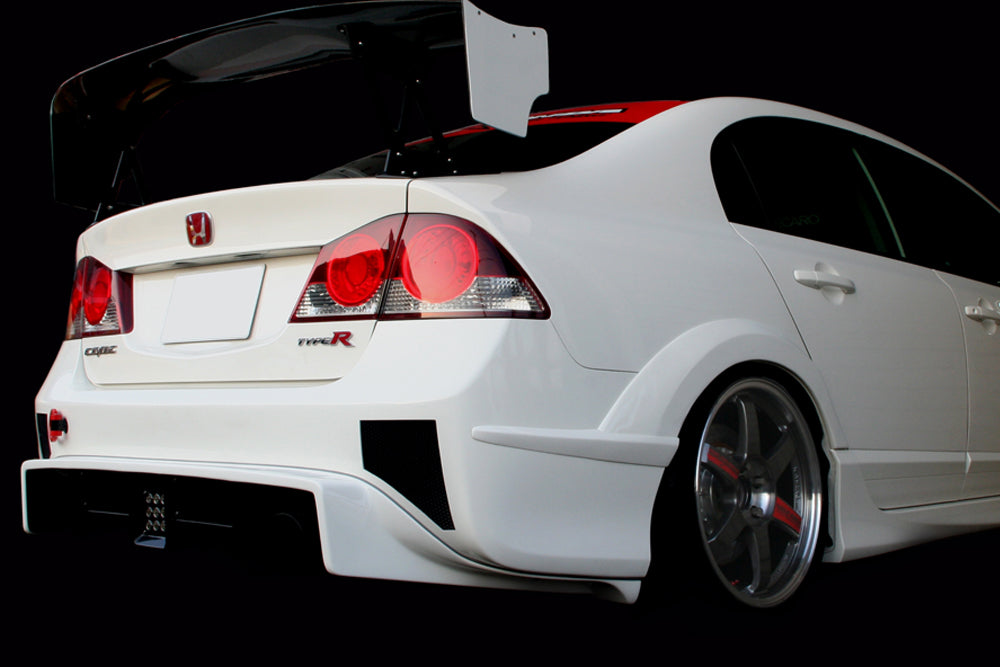 M&M HONDA REAR WIDE FENDER TYPE MR LEFT AND RIGHT SET FOR CIVIC FD2 Mugen RR 01000-FD2-M006