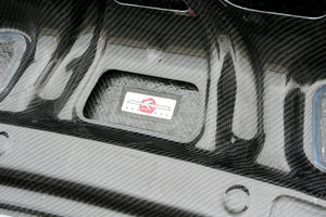 M&M HONDA AERO DUCKTAIL TWILL CARBON FRP TRUNK LID TYPE 1 NO WING HOLE FOR CIVIC FD2 Mugen RR 01002-FD2-M001