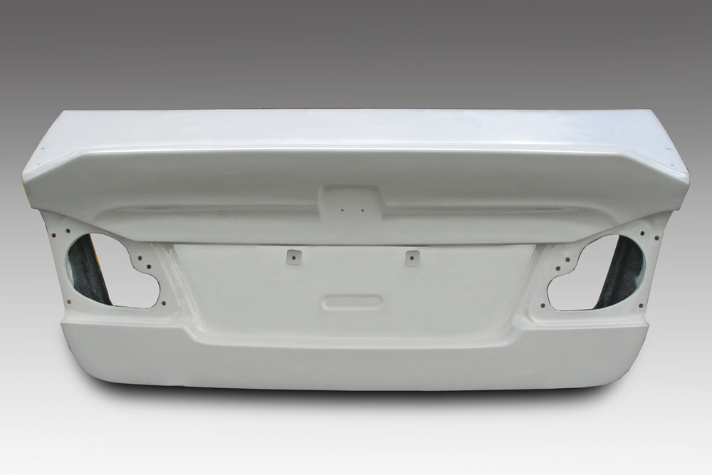 M&M HONDA AERO DUCKTAIL ALL FRP TRUNK LID TYPE 3 NO WING HOLE FOR CIVIC FD2 Mugen RR 01002-FD2-M003