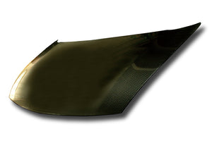 M&M HONDA CARBON BONNET PLAIN WEAVE CARBON FRP TYPE NR FOR CIVIC FD2 Mugen RR 01100-FD2-NR001