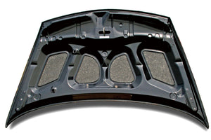 M&M HONDA CARBON BONNET TWILL CARBON FRP TYPE N2 FOR CIVIC FD2 Mugen RR 01100-FD2-N2001