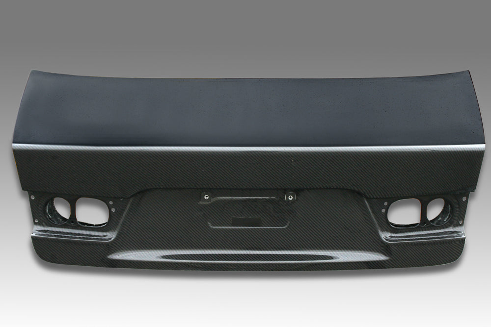 M&M HONDA TWILL CARBON FRP TRUNK LID TYPE 1 FOR ACCORD CL7 CL9 01002-CL7-M001