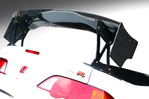 M&M HONDA CARBON GT WING TYPE 02BJ 1365MM WITH BOLT-ON BRACKET FOR INTEGRA DC2 DB8 00900-DC2-WC02-BJ
