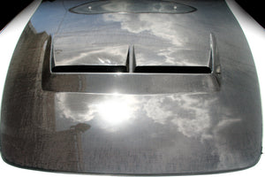 M&M HONDA PLAIN WEAVE CARBON BONNET WITH DUCT CARBON FRP TYPE S2 FOR S2000 AP1 AP2 01100-AP1-S002