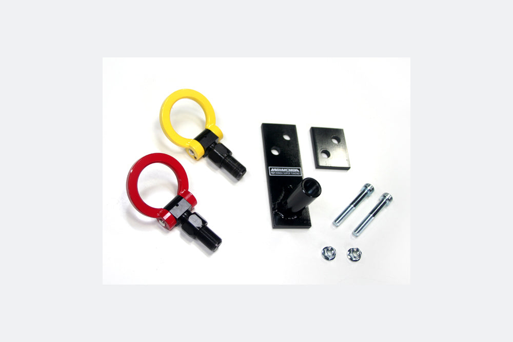 M&M HONDA FRONT FOLDABLE TOW HOOK RED FOR INTEGRA DC5 Type R 01713-DC5-M001-R