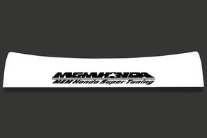 M&M HONDA STICKER TYPE FD W WHITE FOR INTEGRA DC2 DB8 01504-RGO-FD-DC2-W