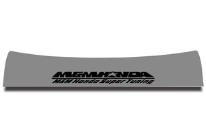 M&M HONDA STICKER TYPE FD W WHITE FOR INTEGRA DC2 DB8 01504-RGO-FD-DC2-W