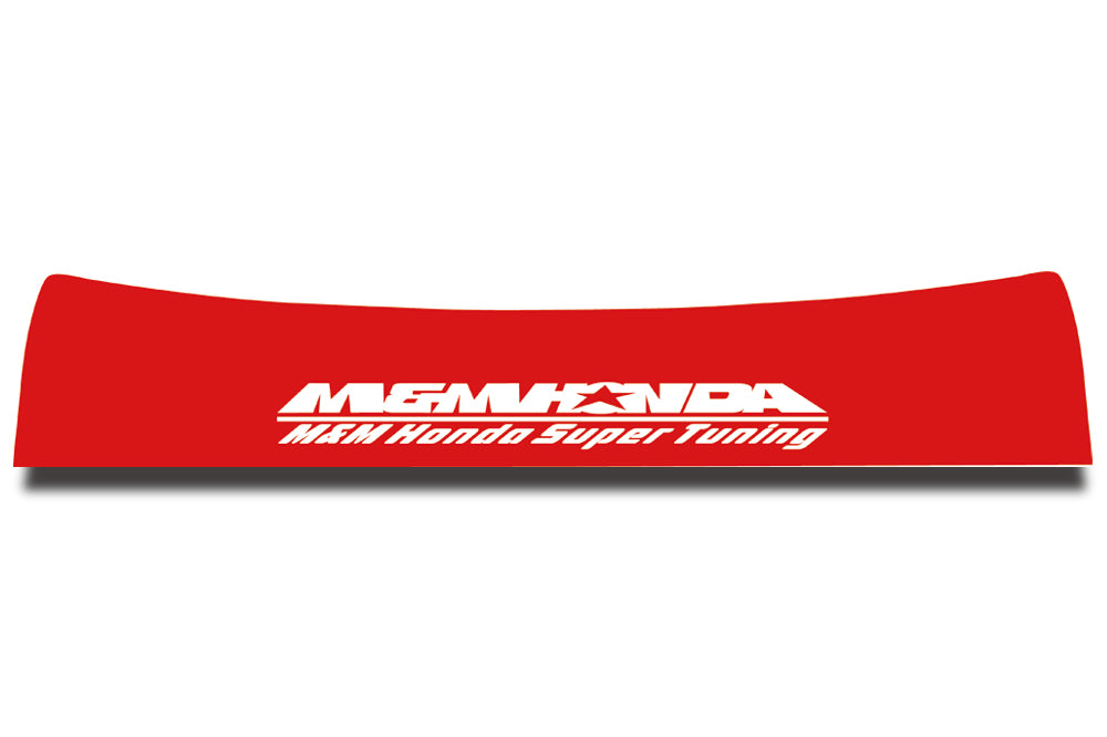 M&M HONDA STICKER TYPE FD R RED FOR CIVIC EK9 01504-RGO-FD-EK9-R
