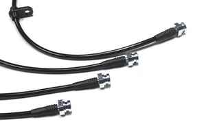 M&M HONDA BLACK STAINLESS BRAKE LINE FITTING STAINLESS TYPE 2 FOR CR-Z ZF1 00601-ZF1-M002