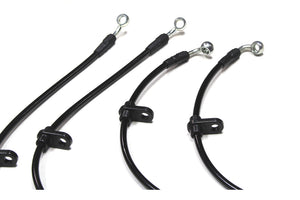 M&M HONDA BLACK STAINLESS BRAKE LINE FITTING STAINLESS TYPE 2 FOR ACCORD CL1 00601-CL1-M002