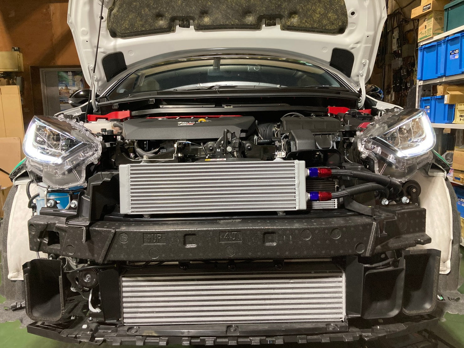 REVOLUTION OIL COOLER KIT FOR TOYOTA GR YARIS GXPA16 GXPA-OC