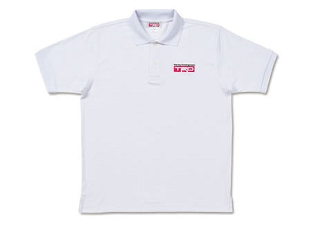TRD POLO SHIRT (BLACK) (LL) For 08293-SP198-LL