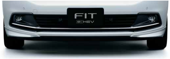 HONDA LOWER SKIRT FRONT METEOROID GRAY METALLIC NH-904M FOR HONDA FIT GR1 GR2 GR3 GR4 GR5 GR6 GR7 GR8 GS 08F01-TZA-0U0C