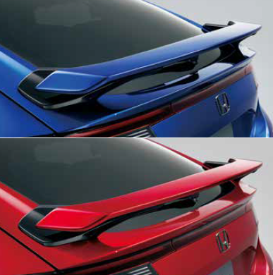 HONDA TAILGATE SPOILER PLATINUM WHITE PEARL NH-883P FOR HONDA CIVIC FL1 08F02-T43-0S0