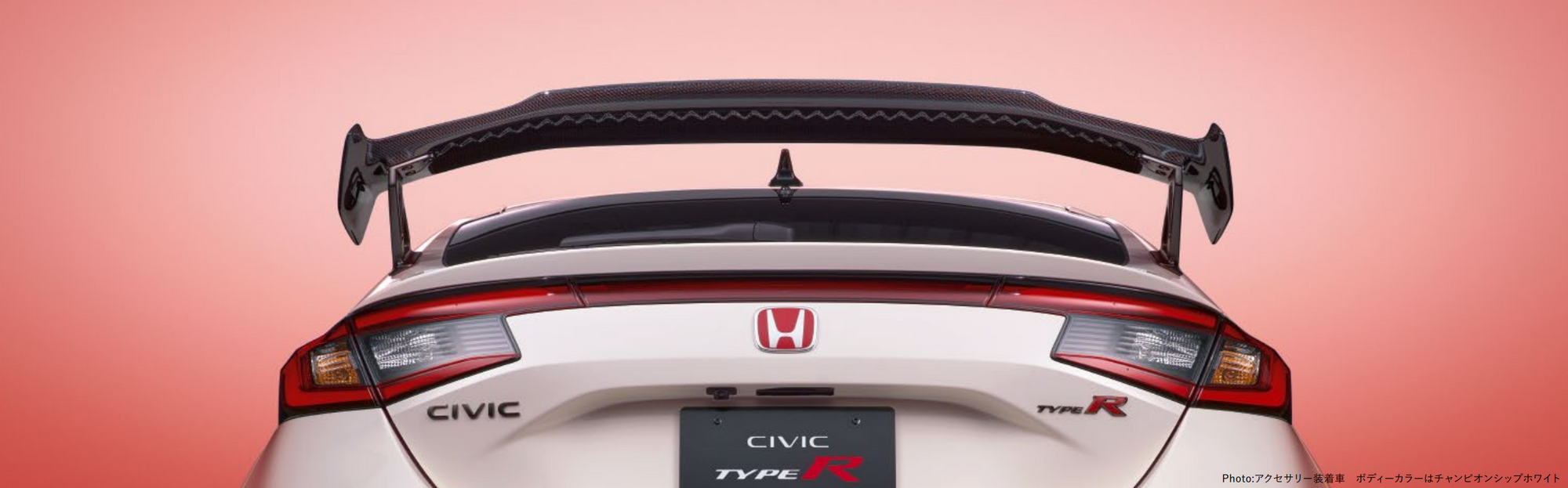 HONDA TAILGATE SPOILER (CARBON) FOR HONDA CIVIC TYPE R FL5 08F02-T60-000