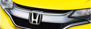 HONDA FRONT GRILL COVER PREMIUM YELLOW PEARL II Y-70P FOR HONDA FIT GK3 GK4 GK5 GK6 GP5 GP6 08F21-T5A-070F