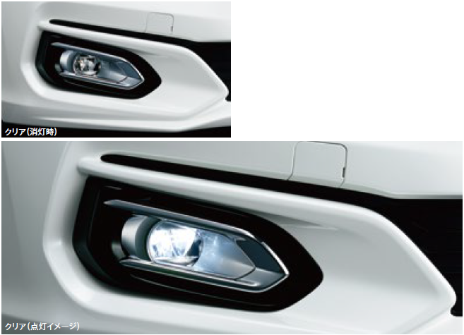HONDA LED FOG LIGHT MOUNTING ATTACHMENT (FOR VEHICLES WITHOUT LED FOG LIGHTS) FOR HONDA FIT GK3 GK4 GK5 GK6 GP5 GP6 08V38-T5A-D00