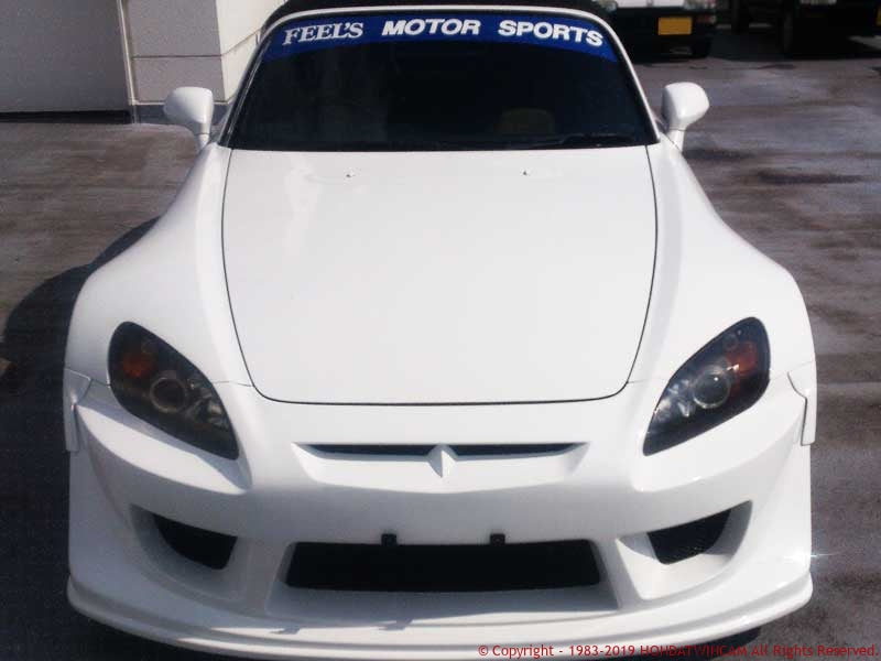 FEEL'S HONDA TWINCAM FRONT WIDE FENDER FRP FOR HONDA S2000 AP2 Feels-00930