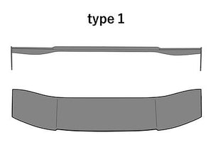 SS CRAFT GREYHOUND GT WING TYPE 1 END PLATE B STAY A WING 1590MM BASE 840MM CARBON KEVLAR SS-CRAFT-00066