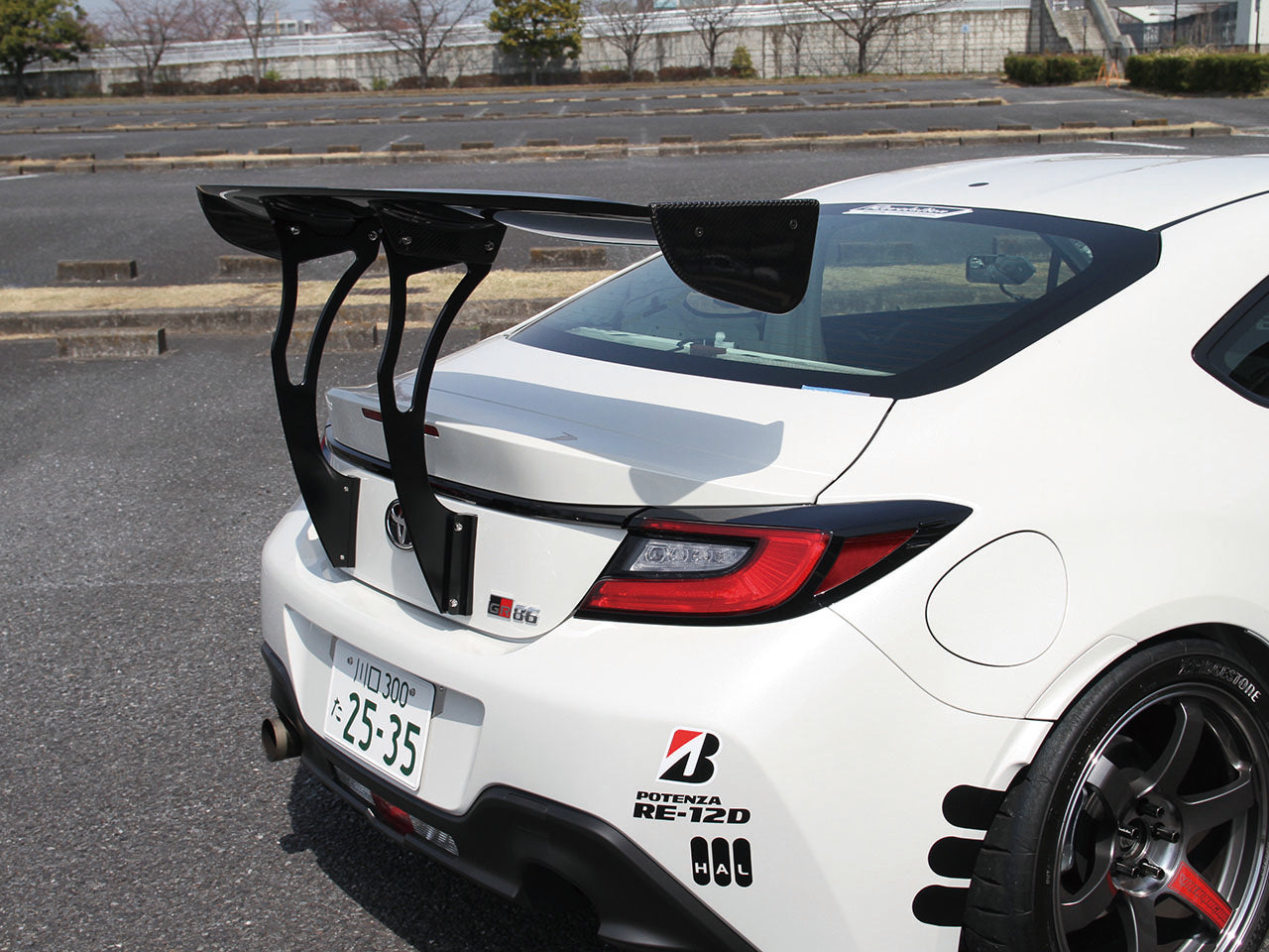 REVOLUTION ACRYLIC REAR GLASS SMOKE FOR TOYOTA GR86 ZN8 SUBAUR BRZ ZD8 RZN8-ARG-S