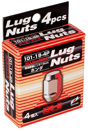 KYO-EI LUG NUT 4PCS (M12xP1.5) 101-19-4P - Black Hawk Japan