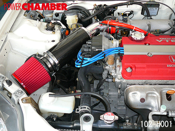 ZERO1000 POWER CHAMBER T-2 RED For HONDA CIVIC EK3 102-H001