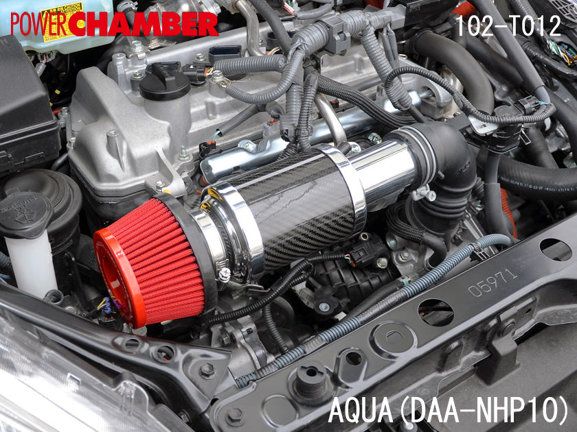 ZERO1000 POWER CHAMBER T-2 RED For TOYOTA VITZ HYBRID NHP130 102-T012