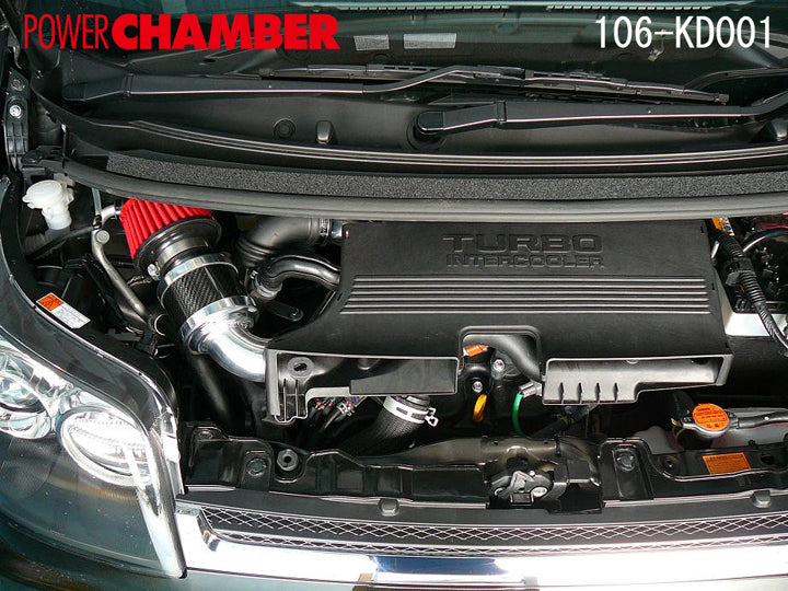 ZERO1000 POWER CHAMBER K RED For DAIHATSU MOVE CUSTOM RS LA150S 106-KD001
