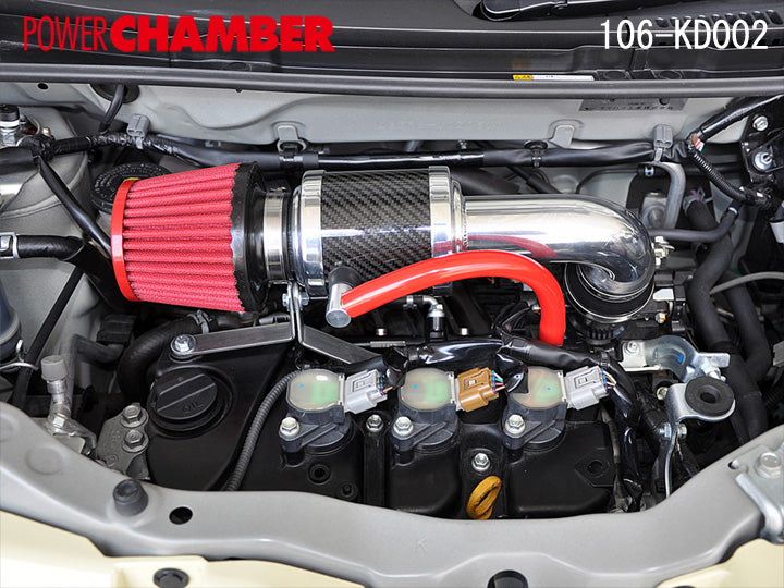 ZERO1000 POWER CHAMBER K RED For DAIHATSU MOVE CONTE CUSTOM L575S 106-KD002