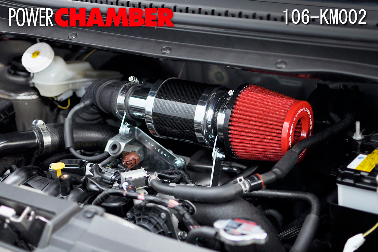 ZERO1000 POWER CHAMBER K RED For MITSUBISHI EK CUSTOM B11W 106-KM002