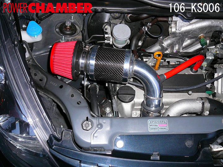 ZERO1000 POWER CHAMBER K RED For SUZUKI MR WAGON MF22S 106-KS006