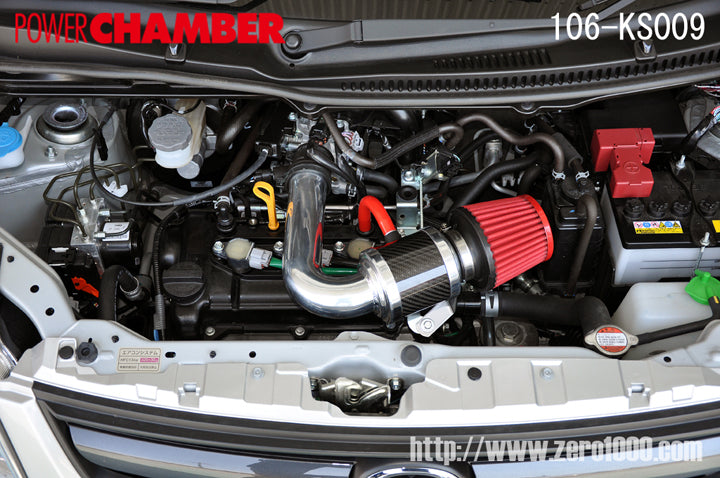 ZERO1000 POWER CHAMBER K RED For MAZDA AZ WAGON CUSTOM STYLE MJ23S 106-KS009
