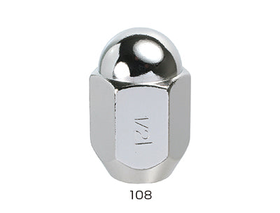KYO-EI LUG NUT 1PCS FOR IMPORT CAR 1 / 2LH (LEFT-HAND THREAD) 108