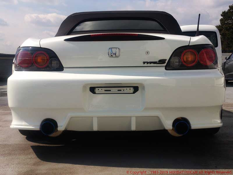 FEEL'S HONDA TWINCAM REAR BUMPER FRP FOR HONDA S2000 AP1 Feels-00935