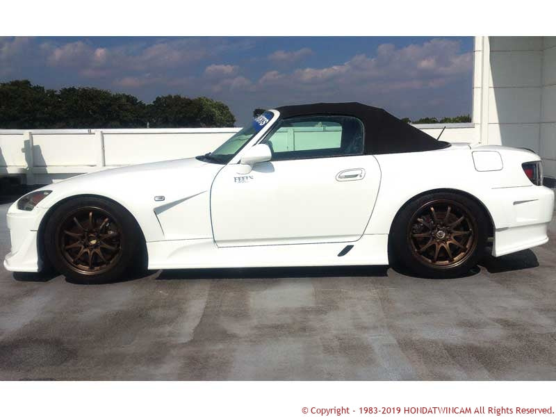 FEEL'S HONDA TWINCAM REAR BUMPER FRP FOR HONDA S2000 AP1 Feels-00935