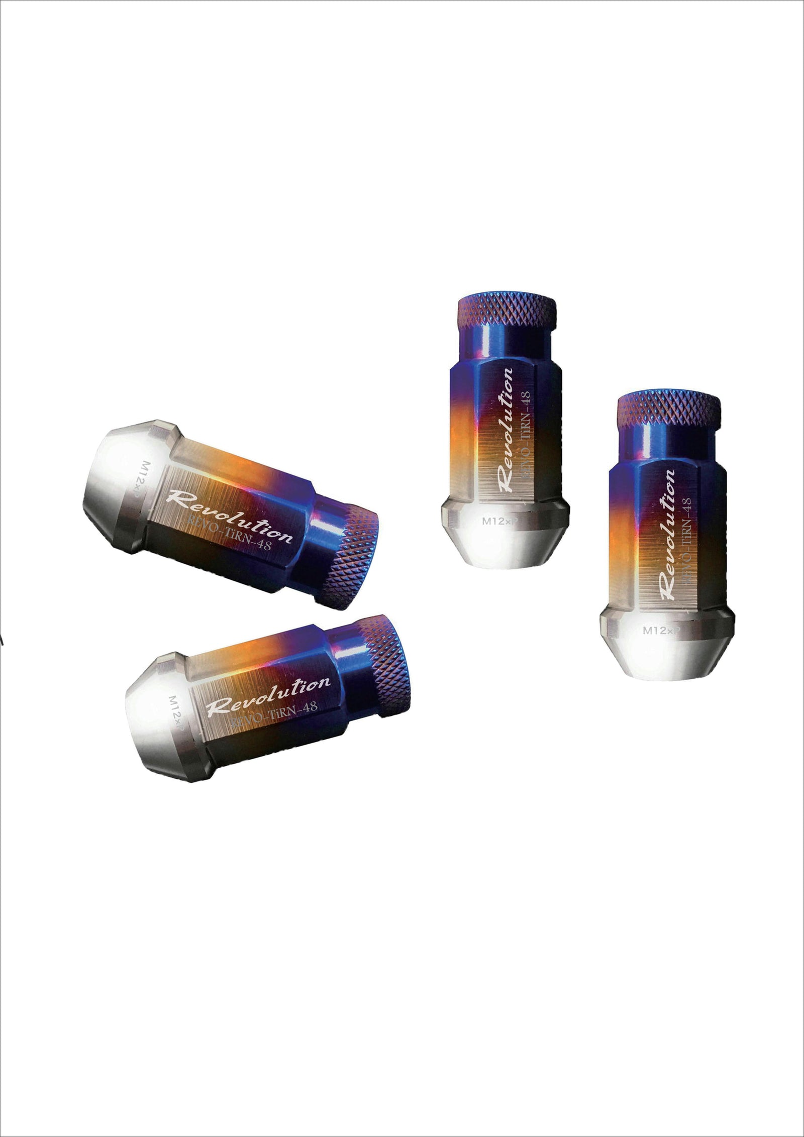 REVOLUTION TI RACING NUT 12×1.5 48MM FOR TOYOTA GR YARIS GXPA16 GXPA-TIRN48