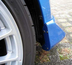 SEEKER FRP FRONT HALF SPOILER WHITE PEARL FOR HONDA FIT GE  16000-GE8-AF2