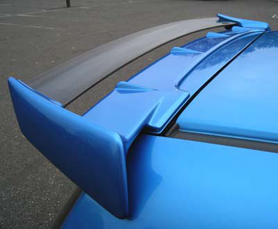 SEEKER 2-PIECE REAR WING UNPAINTED FOR HONDA FIT GE  16020-GE8-001