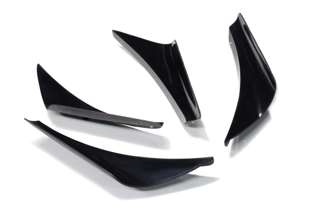 M&M HONDA FRONT TWIN CANARD FOR WIDE BODY KIT FOR CIVIC FD2 FD1 01010-FD2-MR04
